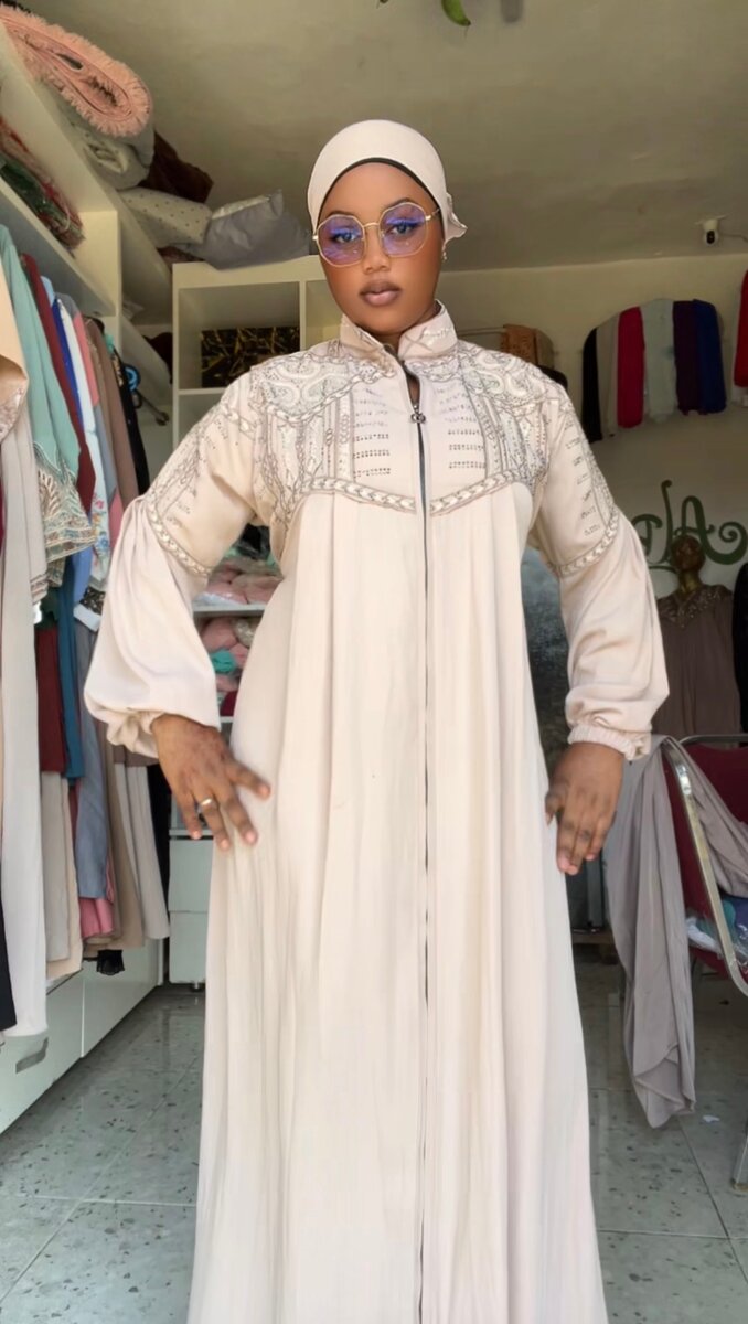 Robe Abaya Élégante Femme