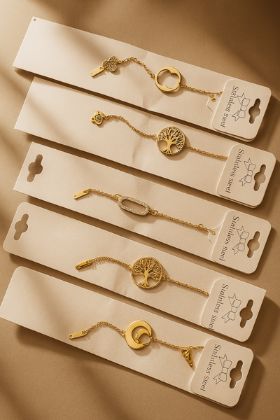 Bracelets en acier inoxydable