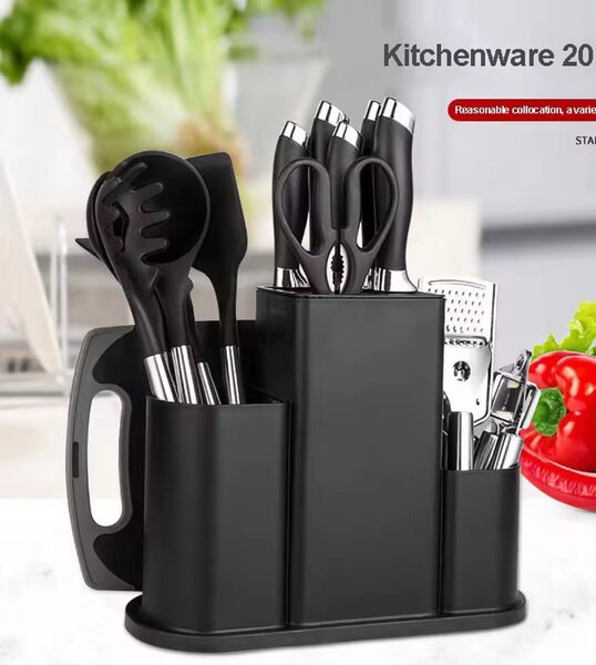 kitchen laddles& knives set