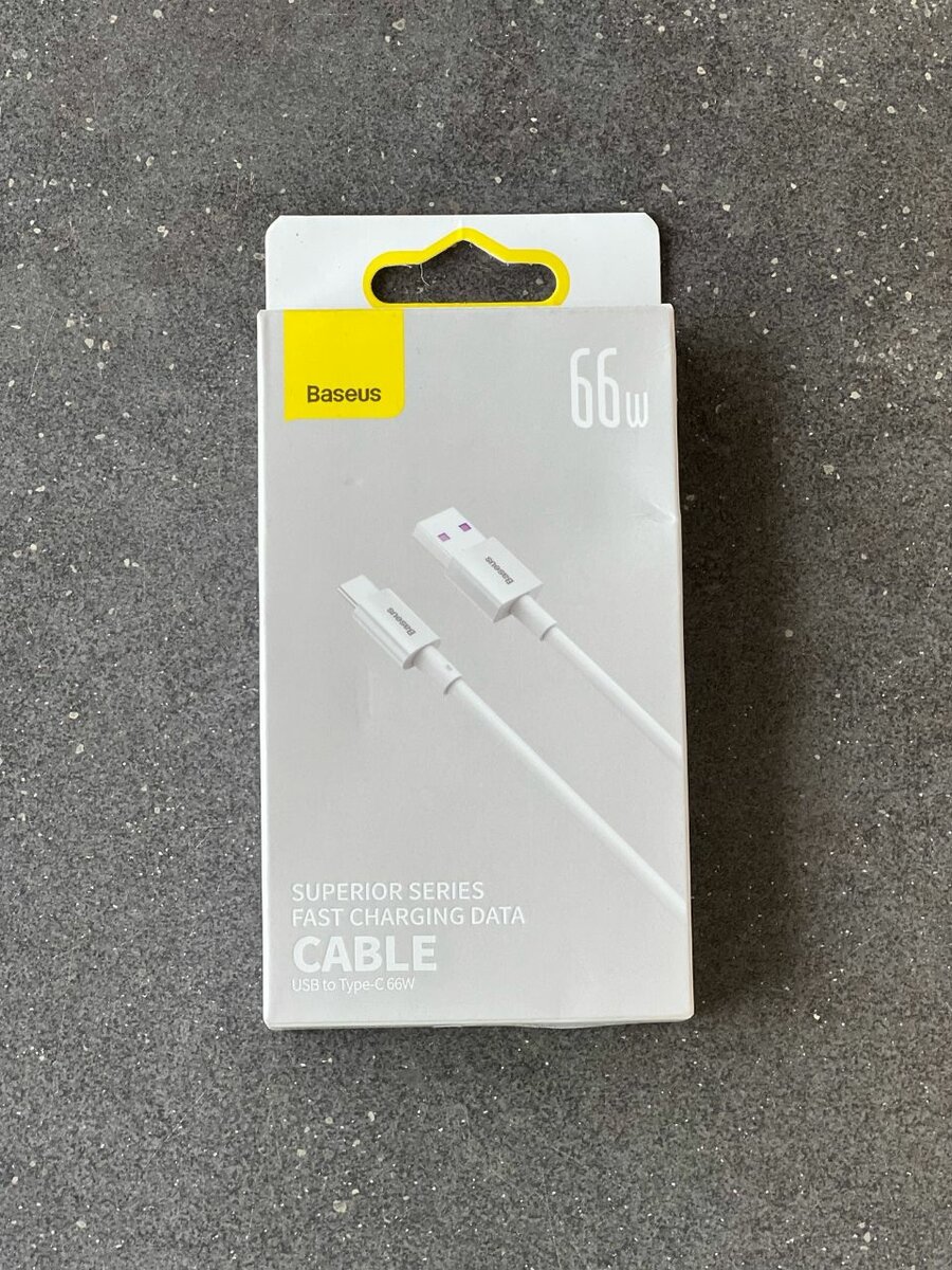 Baseus Superior Series Fast Charging Data Cable USB to C