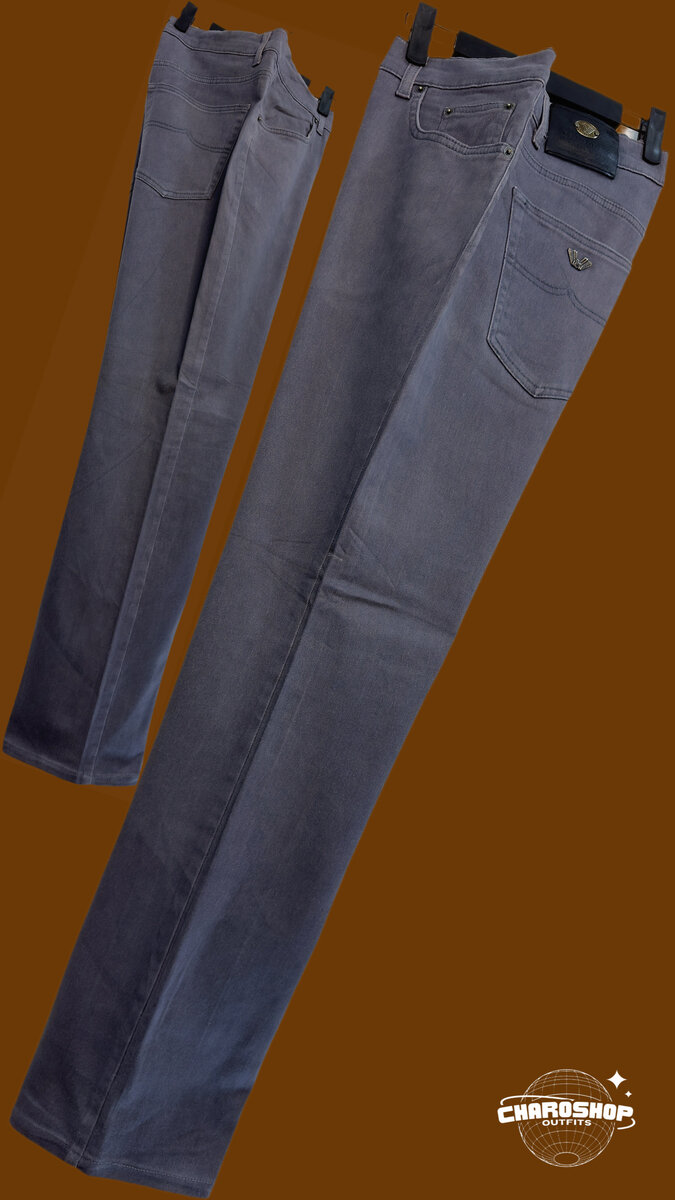 Cargo gris pour hommes