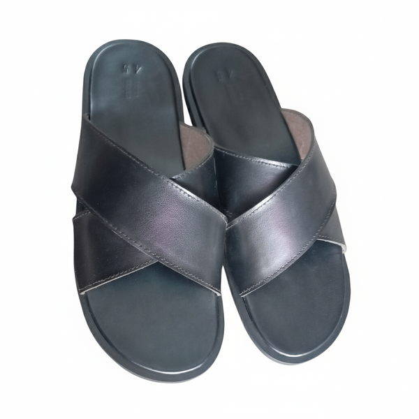 Sandale Noireen 100%Cuir