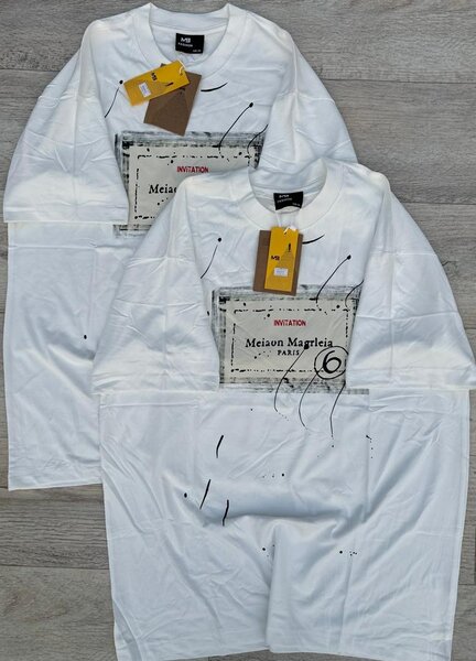 T-shirt blanc homme design moderne