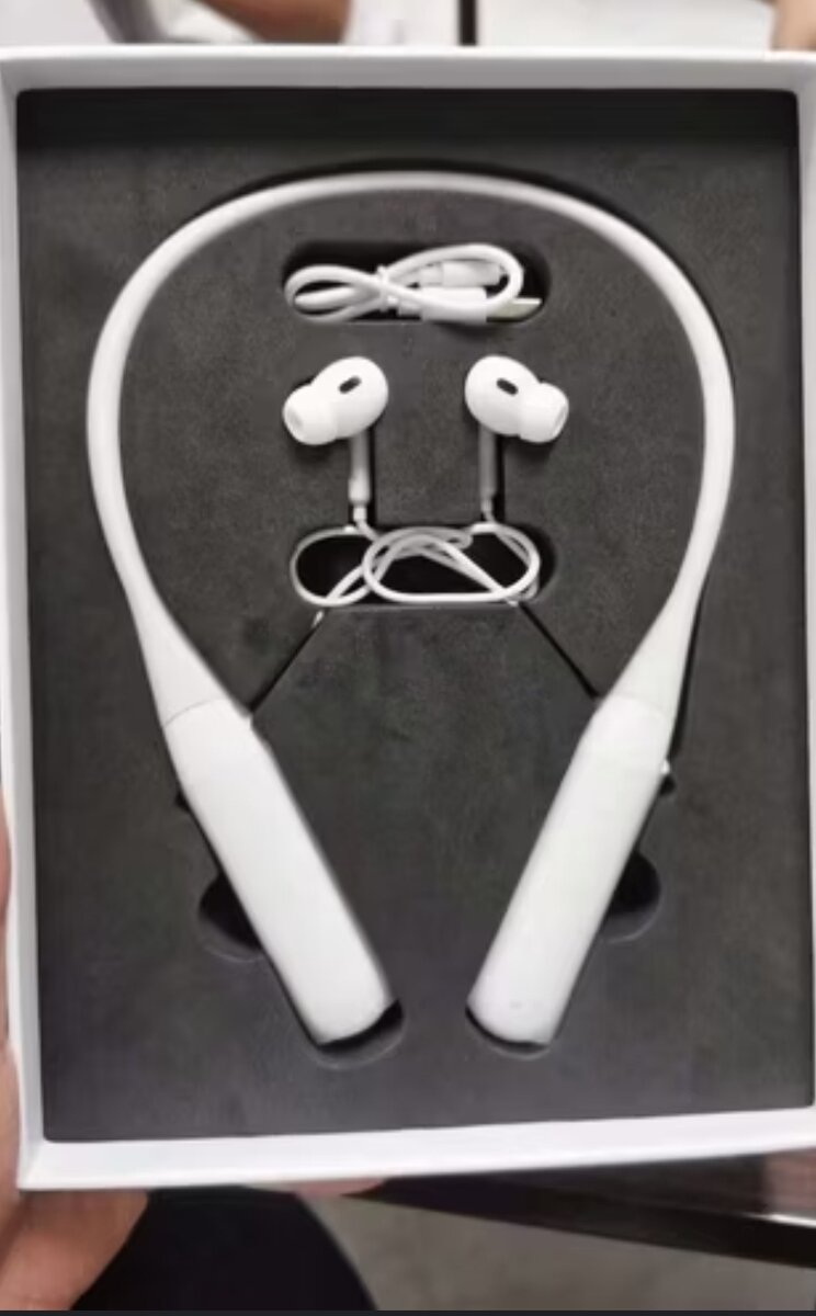 New Max Bluetooth Neckband - White