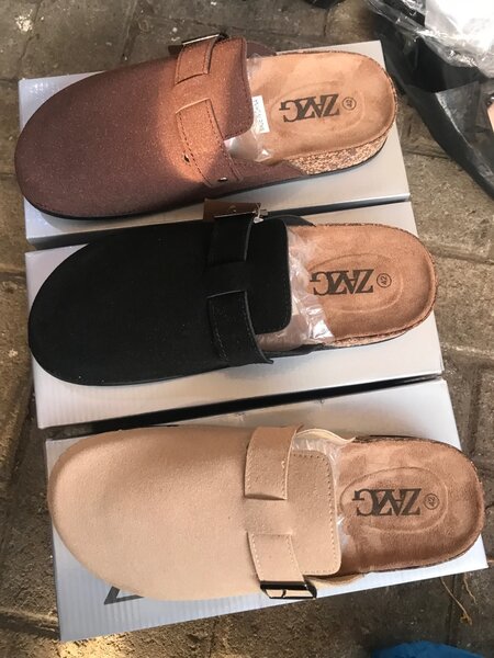 ZazG Suede Clogs