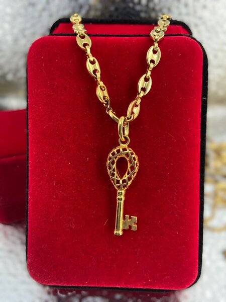 chaînes or plaqué (inox)