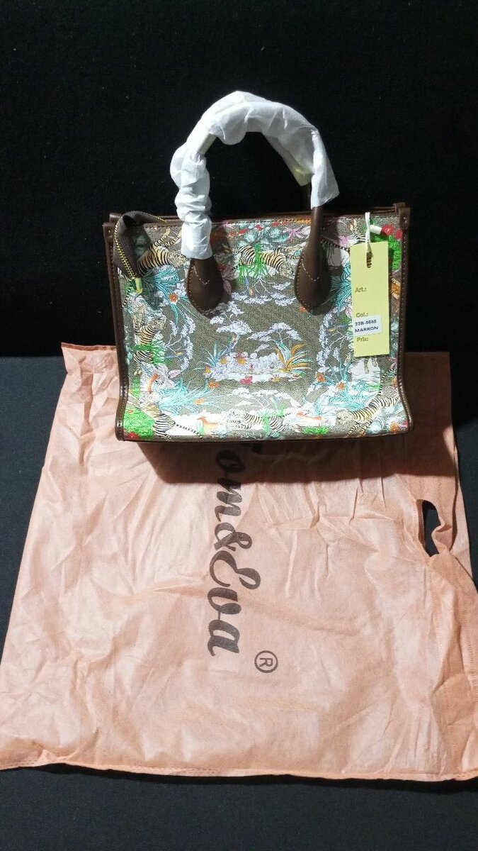 Sac cabas imprimé élégant