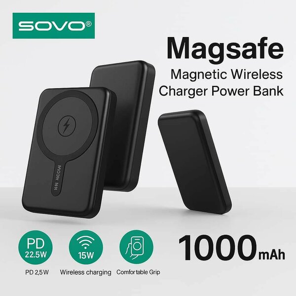 Chargeur Power Bank Magnétique 10000mAh