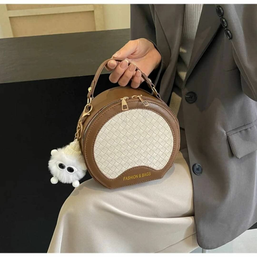 Sac à main rond tendance