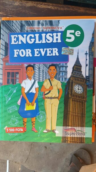 Manuel d'anglais 5e SuperNova