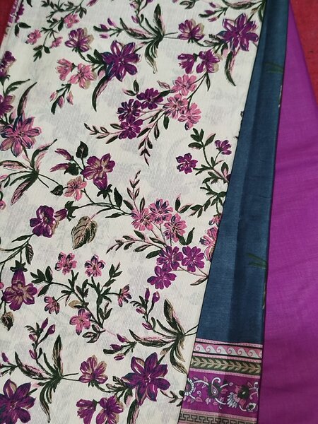 BanaDora Lawn 3Piece Misri Gold lawn unstich