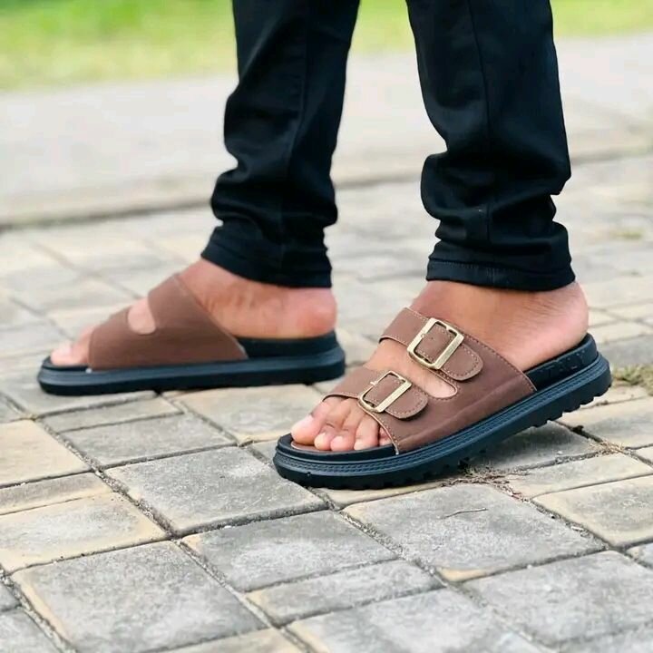 Sandales ajustables homme