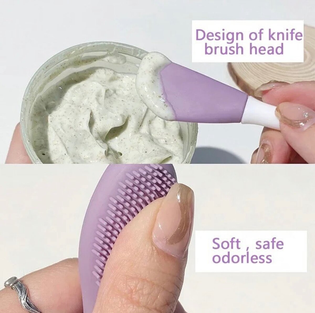 2 in 1 Silicone Face Brush