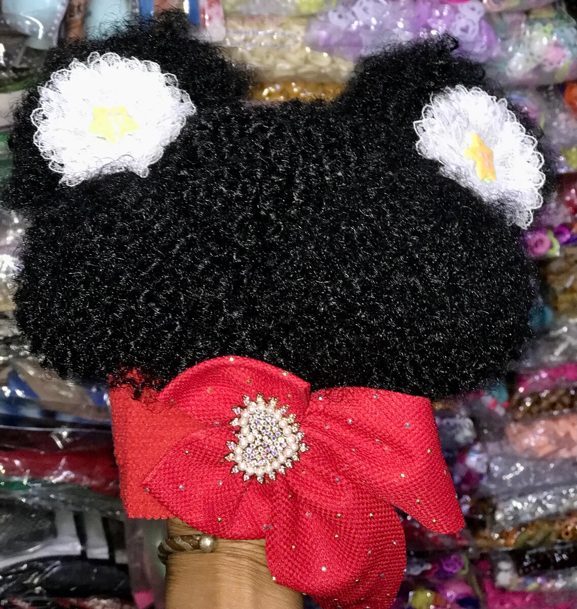 Perruque de Noël pour enfants