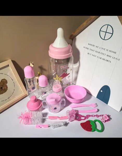 12 pcs set feeding bottle