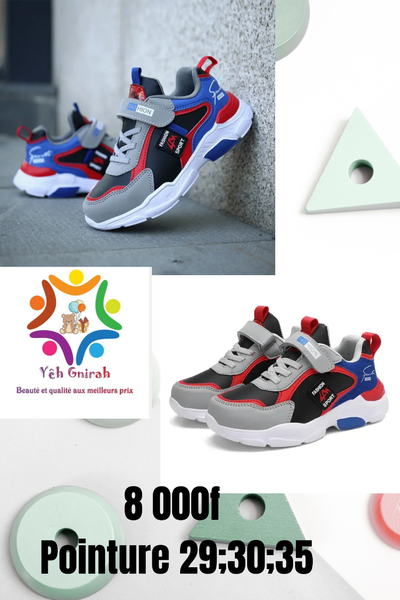 Baskets Enfant Colorées