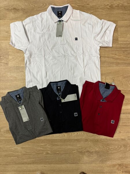 Lot de polos colorés pour hommes