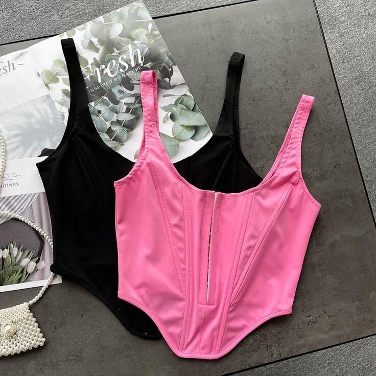 Top bustier pour femme
