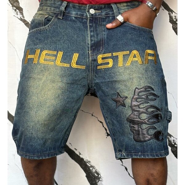 Short en jean homme style urbain