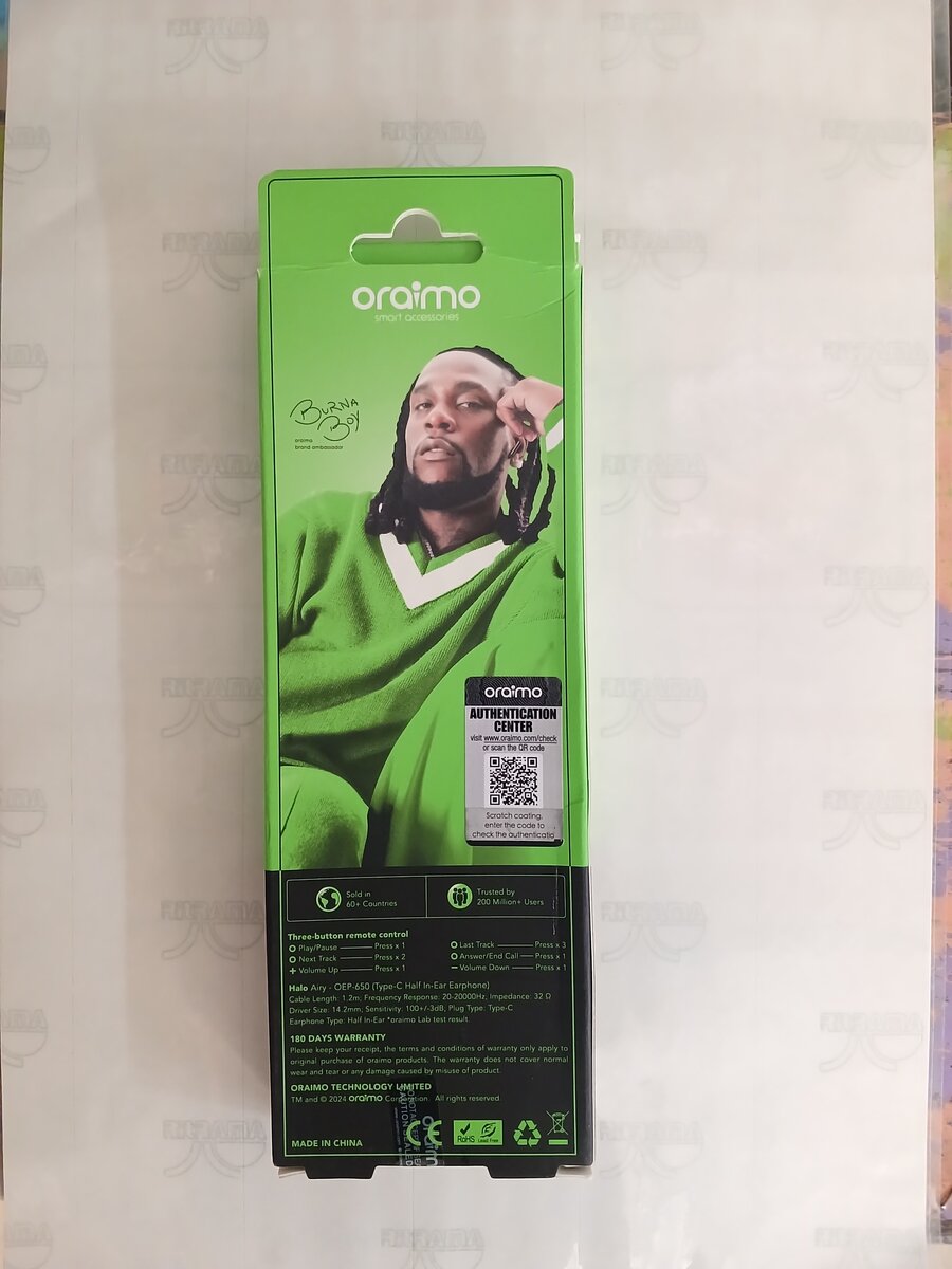 Écouteurs Oraimo Halo 2S