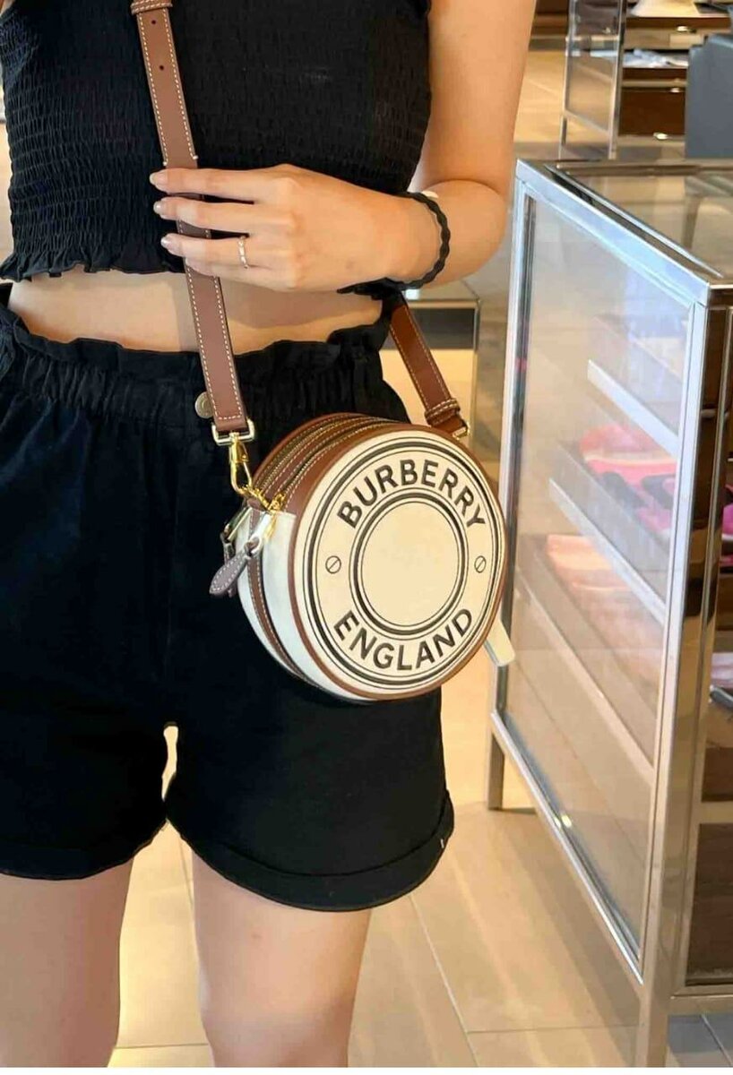 Sac rond Burberry élégant