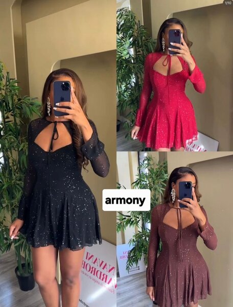 Robe élégante pailletée