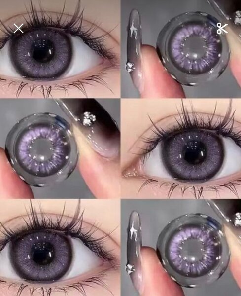 Lentilles de Contact Couleur Violet