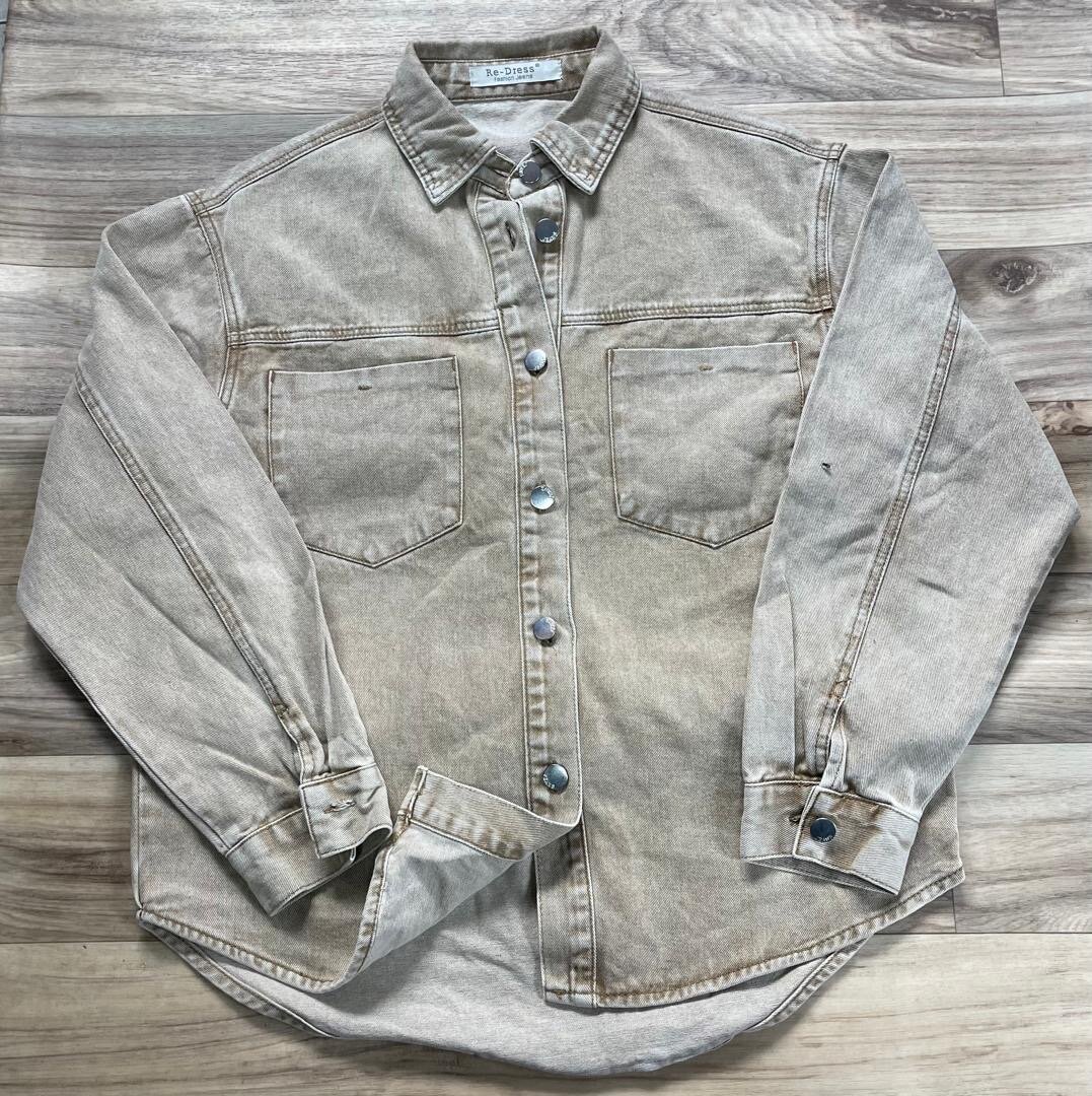 Chemise en jean décontractée