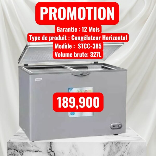 Congélateur Horizontal 327L