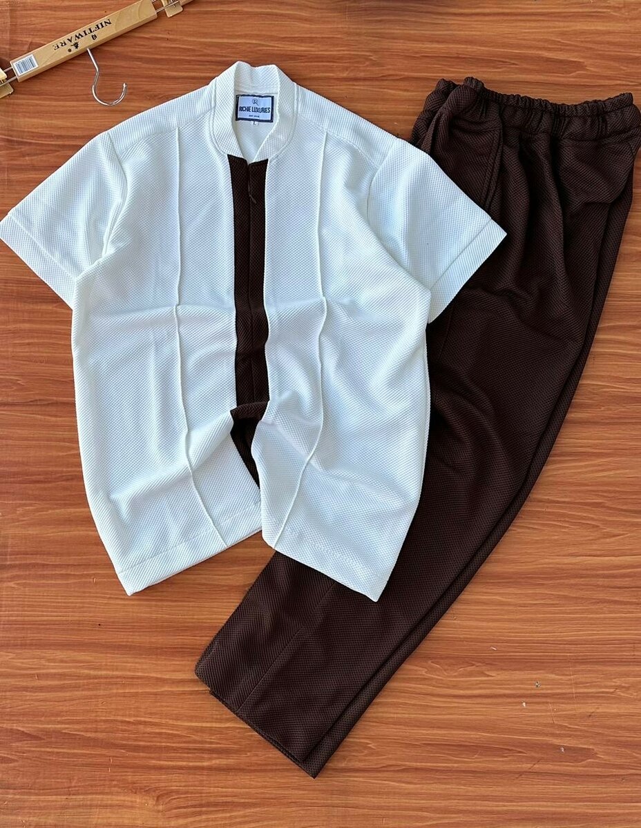 Mens quality designer top and down available in all sizes