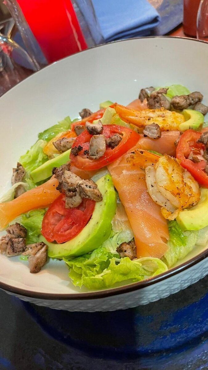 Pavé de saumon à la sauce crèm