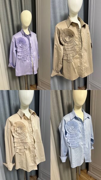 Рубашка-роза