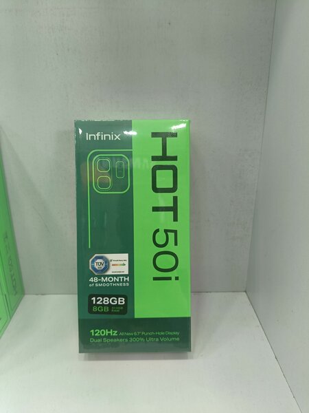 INFINIX HOT 50I WITH 128GB ROM AND 4GB RAM
