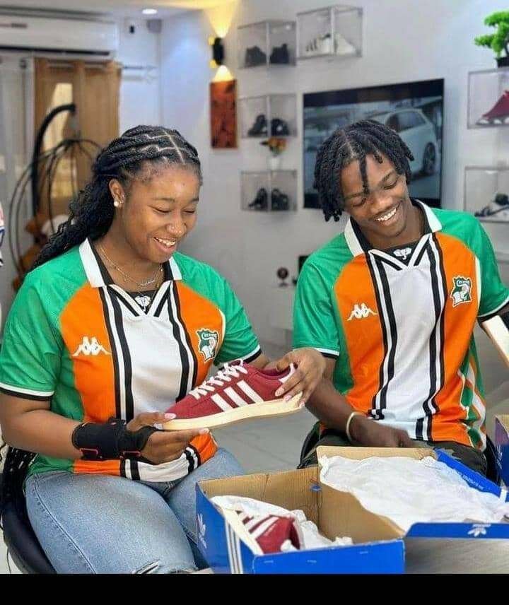 Maillot côte d'Ivoire rétro