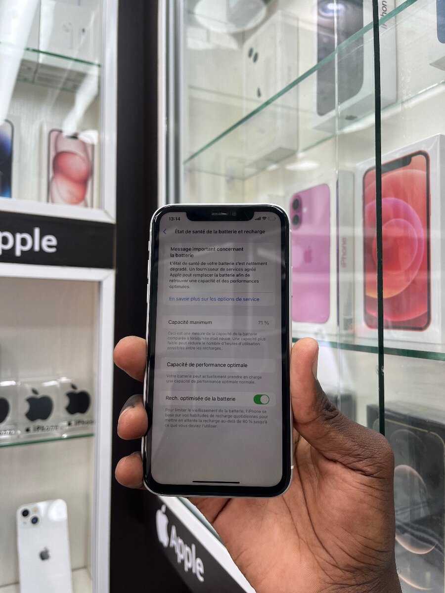 iPhone XR 64Go HAUT PARLEUR POUR COMMUNIQUER