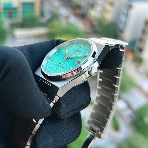 Montre Tissot Vert Élégante