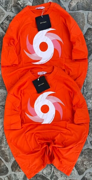 T-shirt unisexe orange vif