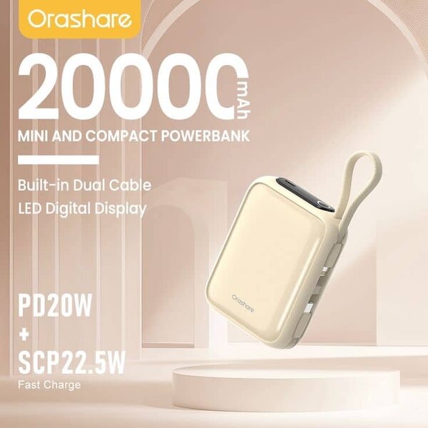 Powerbank 20000mAh Orashare
