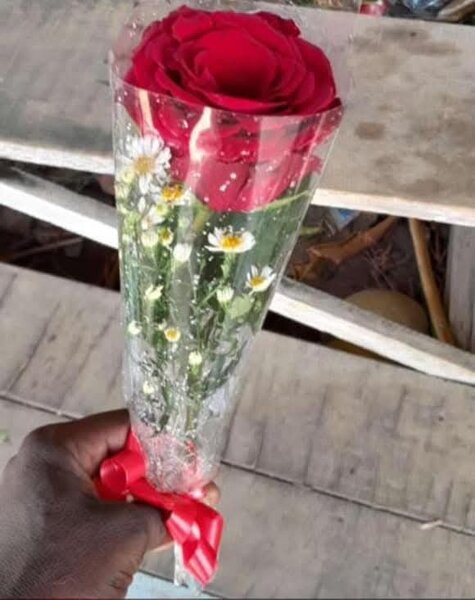 Bouquet romantique de roses