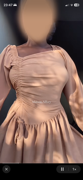 Robe élégante Maison Alafry