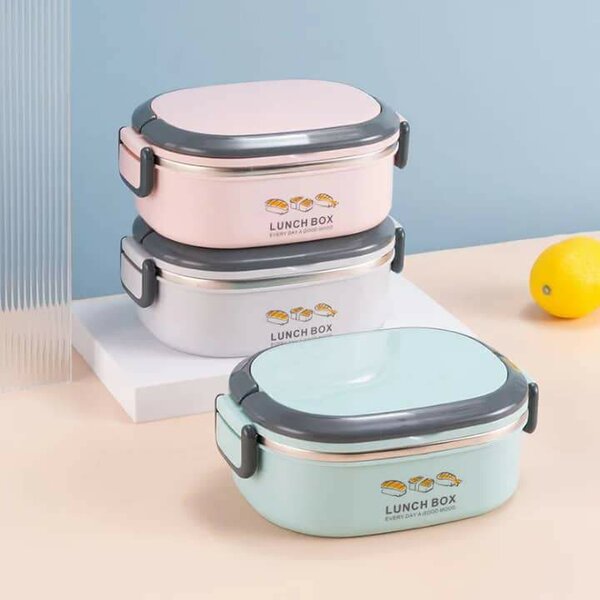 Boîte à lunch hermétique colorée