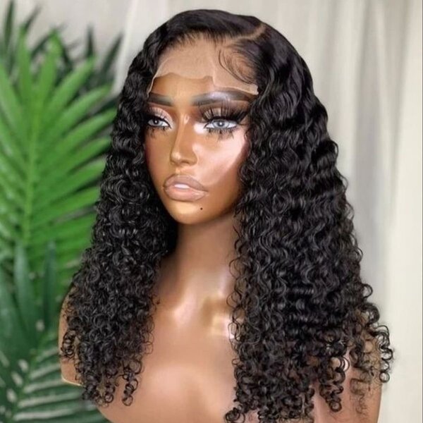Wig Deep Wave 20" Human Hair