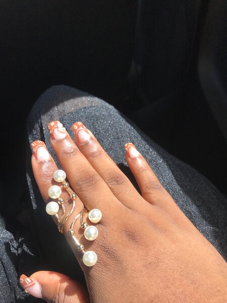 Bague élégante perles et or