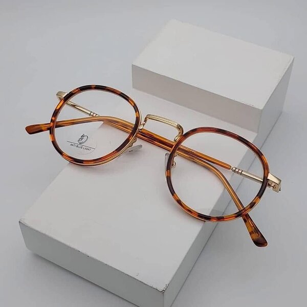 Lunettes rondes anti-lumière