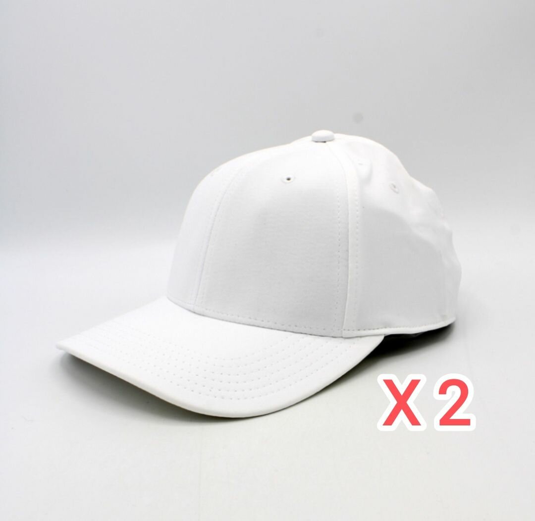 2 casquettes sans écriture