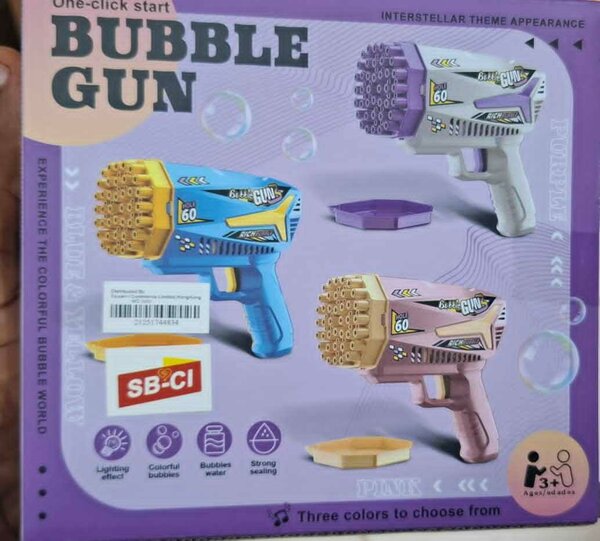 Pistolet à Bulles Enfants