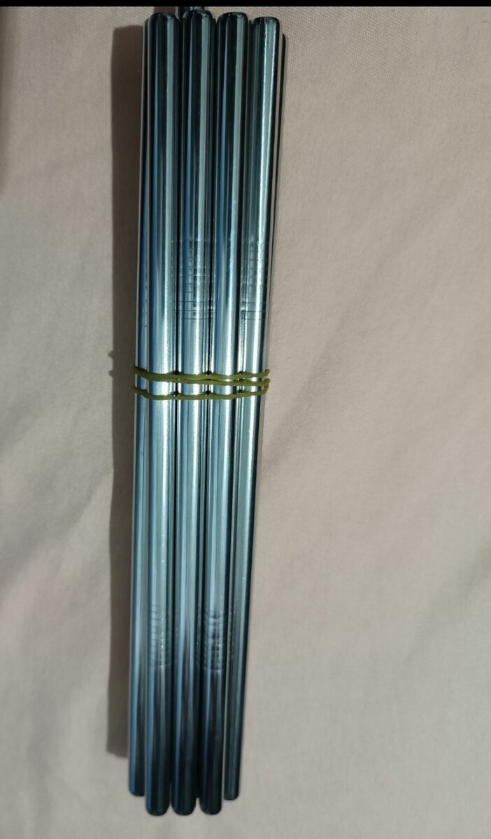 Pailles en acier inoxydable