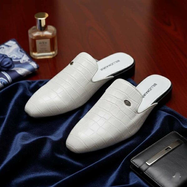 Mules en cuir élégant