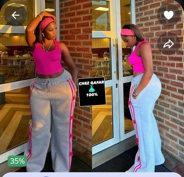 Pantalon de Jogging Glamour