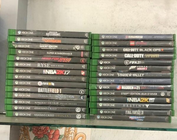 Collection de Jeux Xbox One